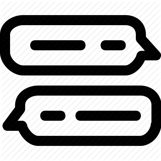 512x512 Chat, Chatroom, Chatting, Communication, Message, Private, Text Icon