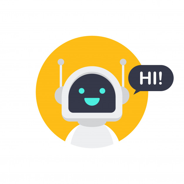 626x626 Robot Icon Bot Sign Design Chatbot Symbol Concept Voice Support