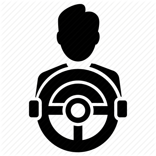 512x512 Bus Driver, Car Steering, Chauffeur, Driving, Vehicle Driving Icon