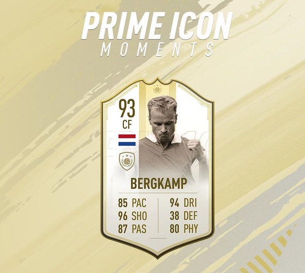 608x545 Fifa Prime Icon Moments Bergkamp Sbc