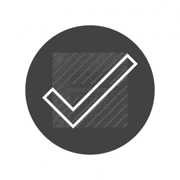 600x600 Check Circle Glyph Icon