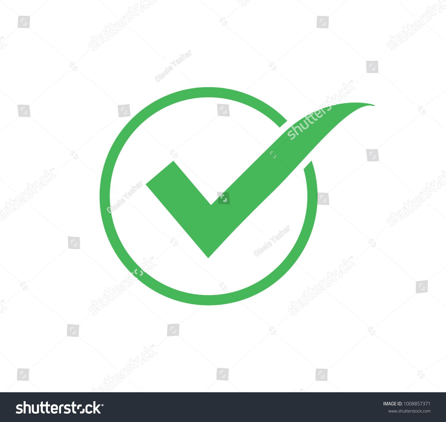 1500x1419 Check Vector Icon Green Check Icon In A Circle Icon Vector Check