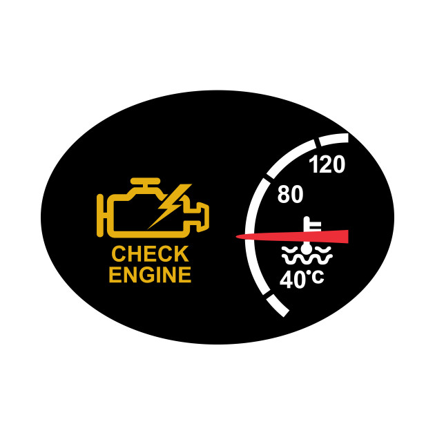 630x630 Check Engine Warning Symbol Icon
