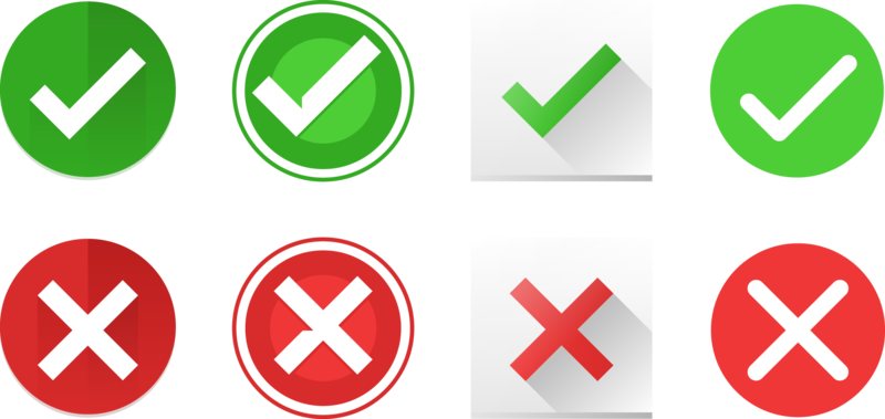 800x379 Download Free Png Fork Symbol Sign Hook Mark Check Icon