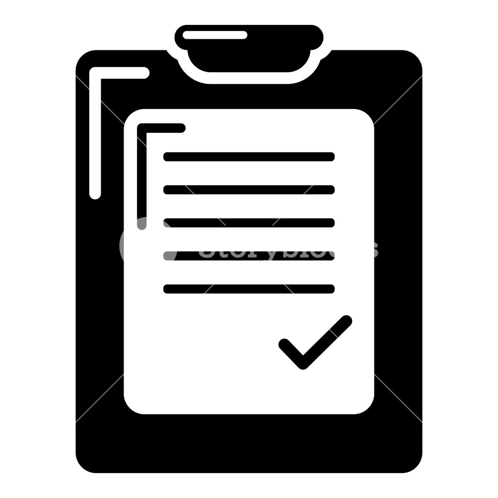 1000x1000 Check List Icon Simple Illustration Of Check List Vector Icon