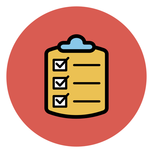 512x512 Medical Checklist Icon