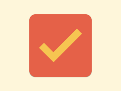400x300 Flat Checkmark Icon Sketch Freebie