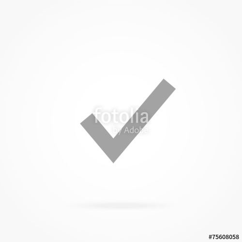500x500 Checkmark Icon Stock Image And Royalty Free Vector