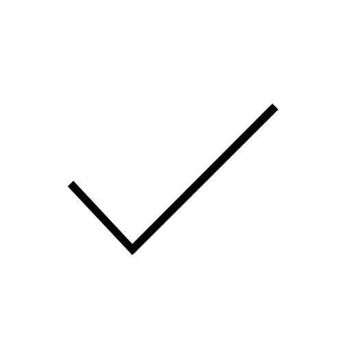 512x512 Check, Check Mark Icon