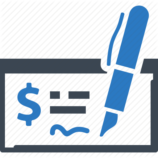 512x512 Bank Check, Ecommerce, Finance, Payment Icon