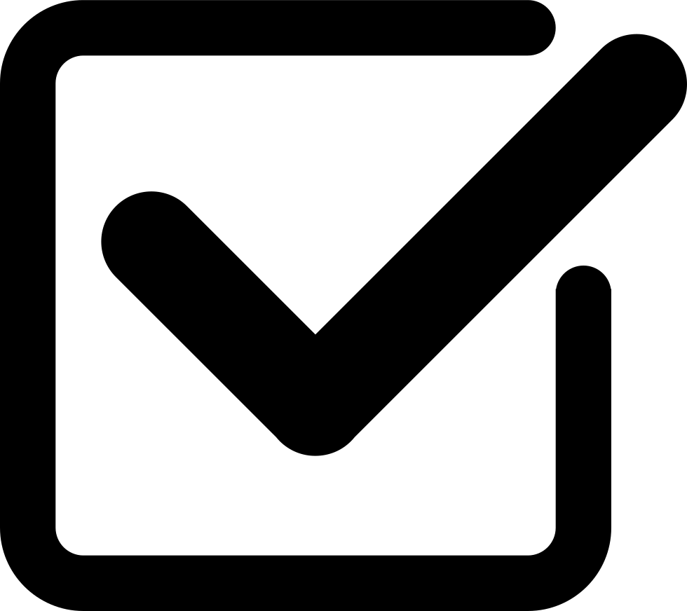 980x872 Check Square O Png Icon Free Download