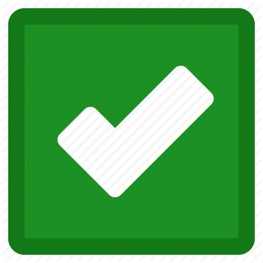 512x512 Accept, Check, Checkmark, Green, Ok, Square, Tick, Yes Icon