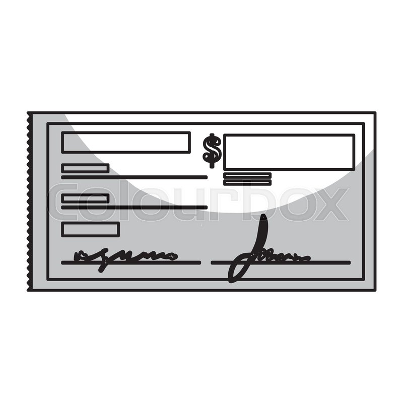 800x800 Checkbook Icon Over White Background Stock Vector Colourbox