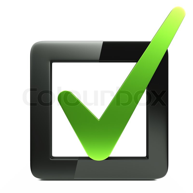 A Checkbox Icon Isolated On White Stock Image Colourbox 800x800 A Checkbox Icon Isolated On White Stock Image Colourbox