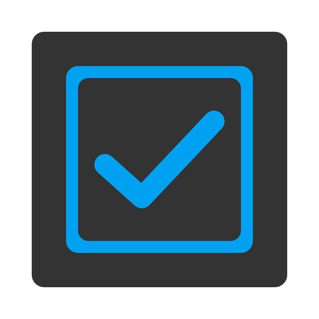 450x450 Checked Checkbox Icon This Flat Rounded Square Button Uses White