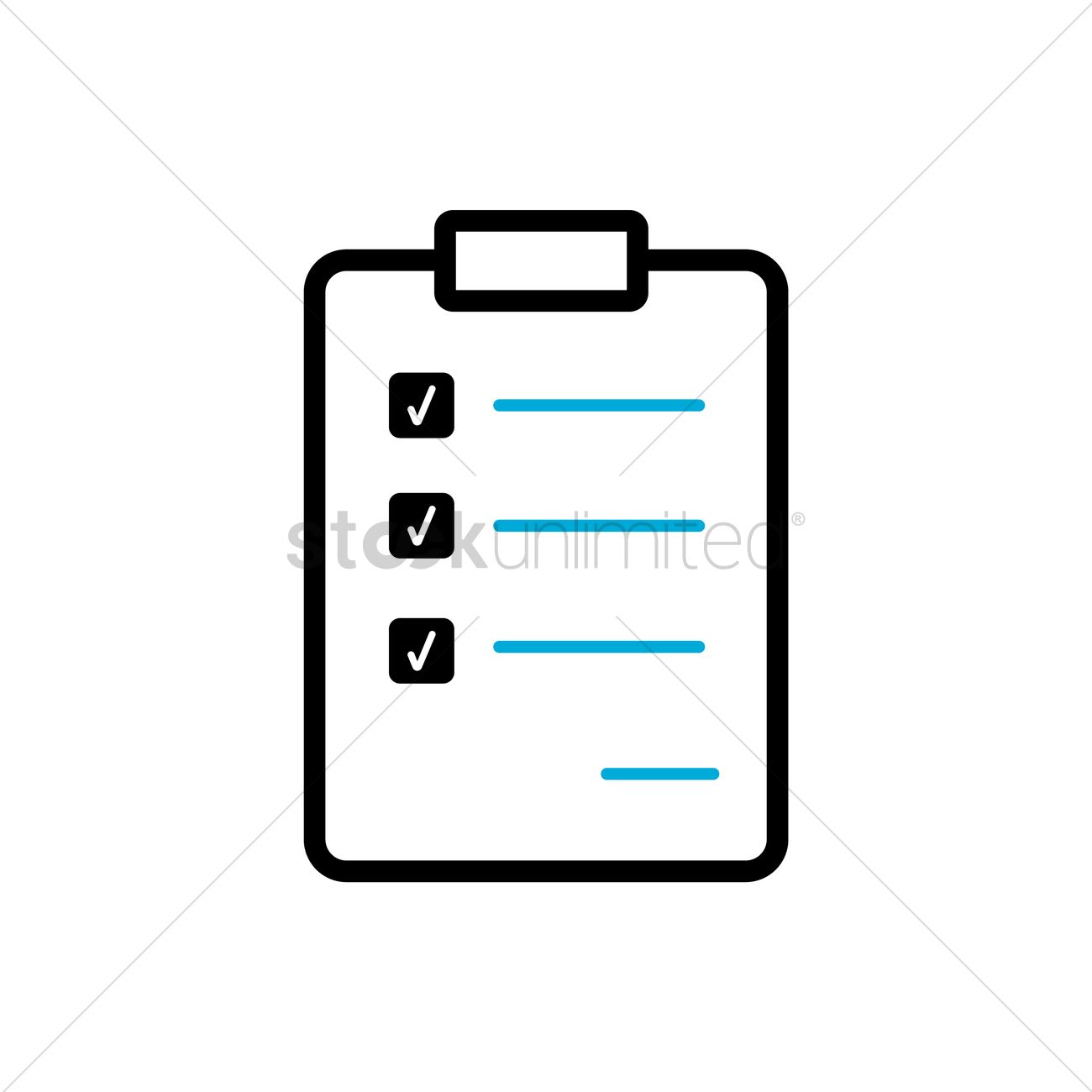 1300x1300 Checklist Icon Vector Image
