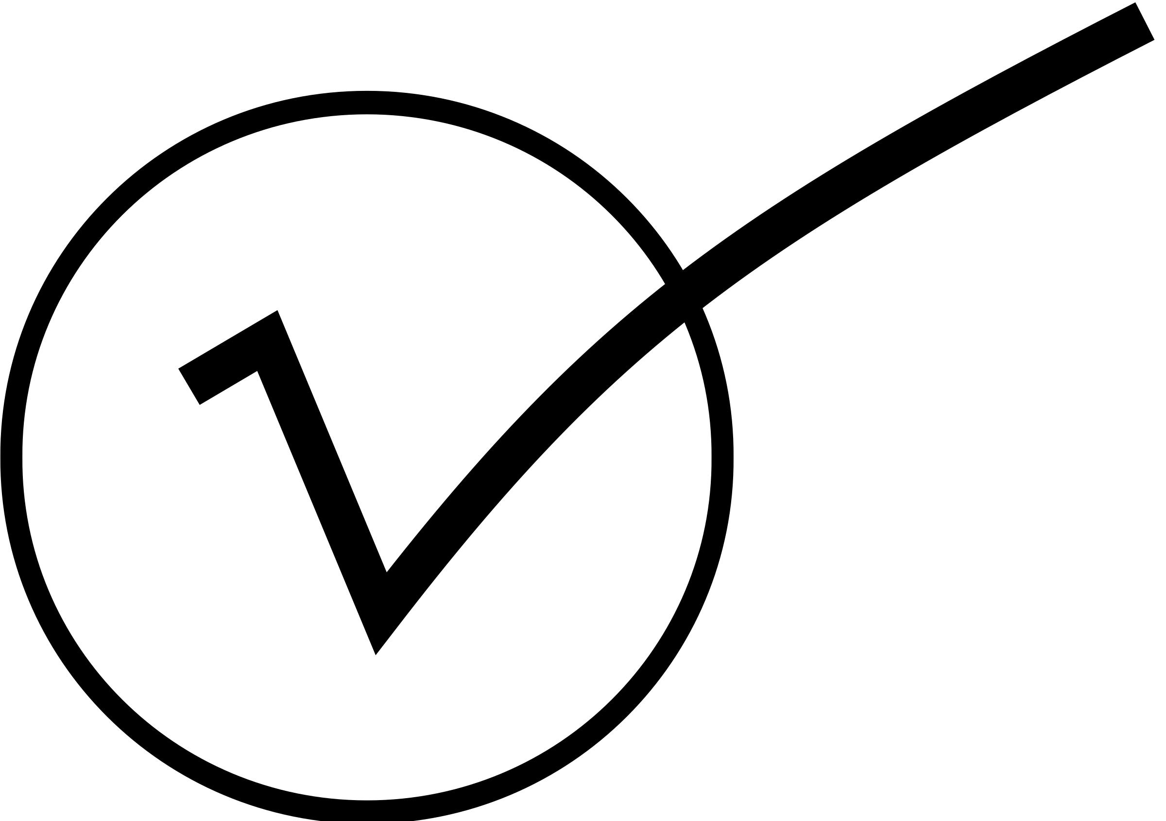 2400x1689 Checkmark Icons Png