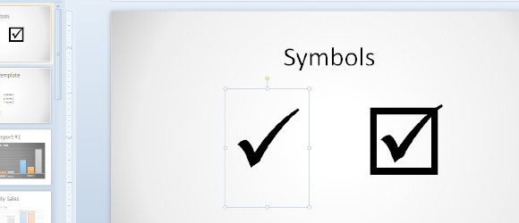 580x250 How To Insert A Tick Symbol In Powerpoint