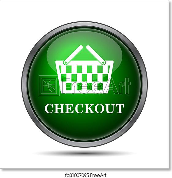 561x581 Free Art Print Of Checkout Icon Checkout Icon Internet Button