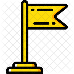 256x256 Checkpoint Icon Of Colored Outline Style