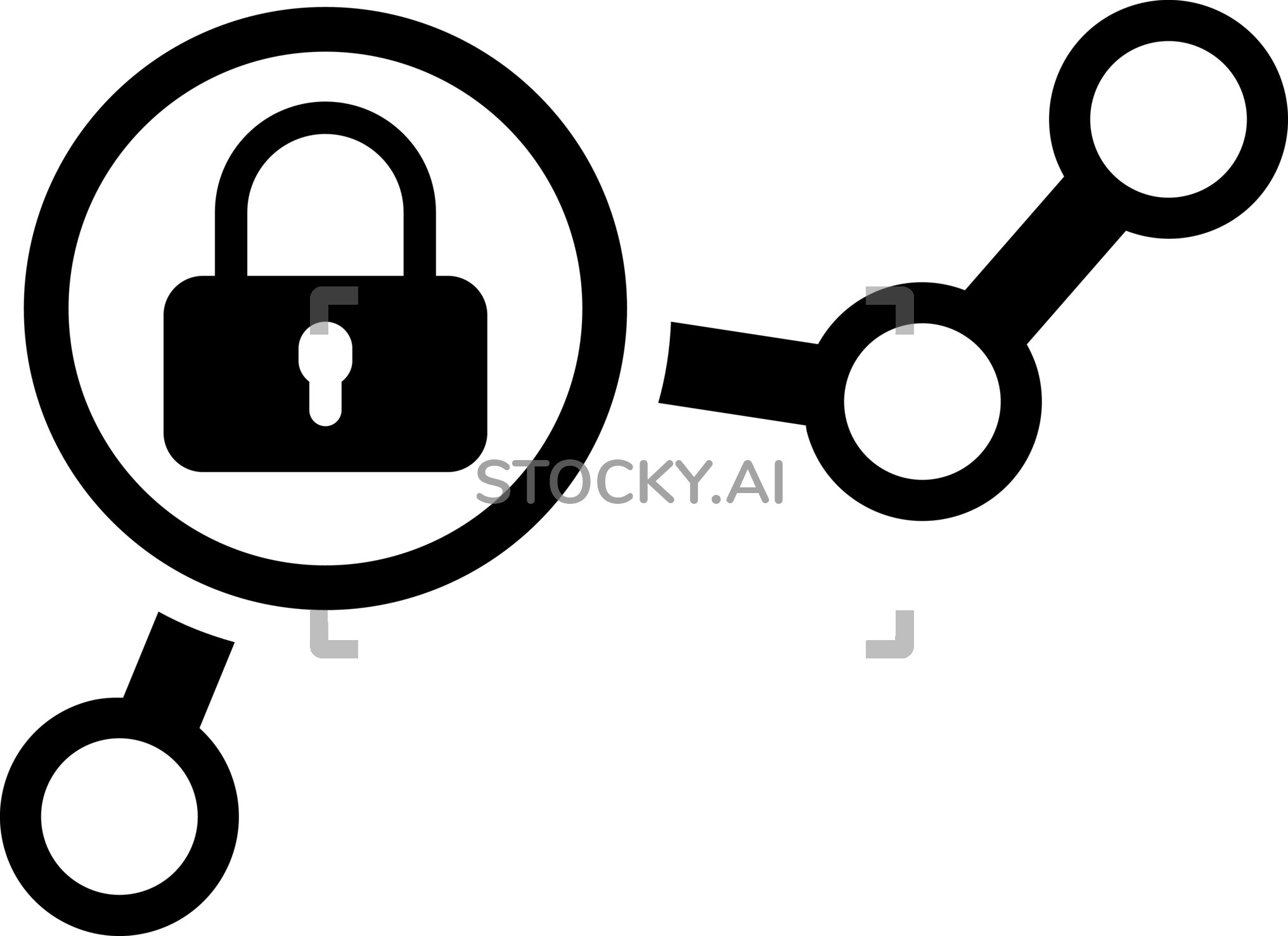 2032x1477 Image Of Security Checkpoint Icon Flat Design