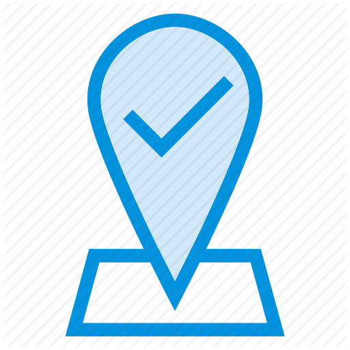 512x512 Checkpoint, Direction, Location, Map, Navigation, Pin, Target Icon