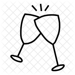 256x256 Cheers Icon Of Doodle Style