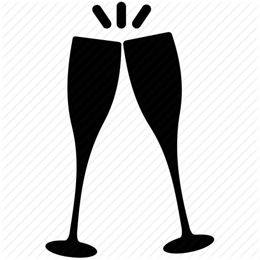 512x512 Beverage, Champagne Glasses, Champagne Toast, Cheers, Drink Icon