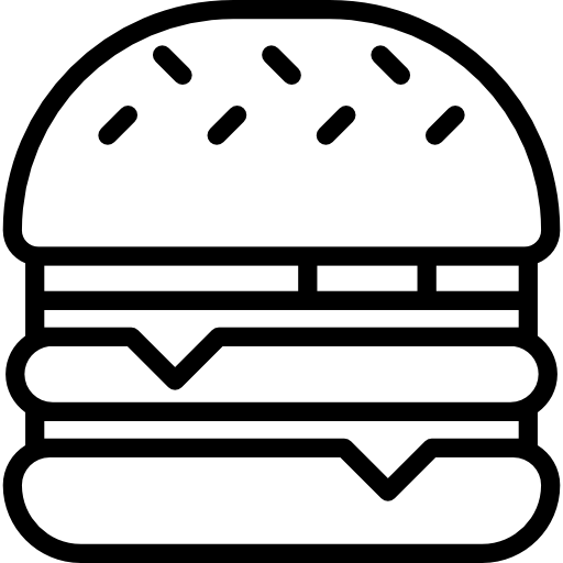 Cheeseburger Icon at Vectorified.com | Collection of Cheeseburger Icon ...