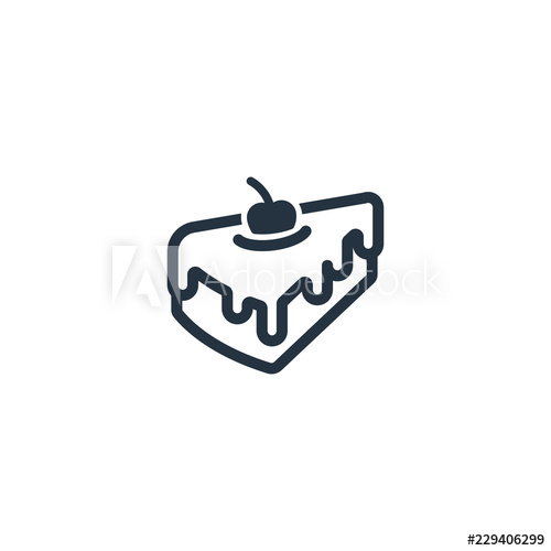 500x500 Cheesecake With Berry Isolated Icon On White Background