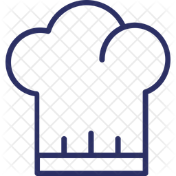 256x256 Chef Hat Icon Of Line Style