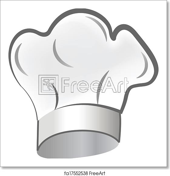 561x581 Free Art Print Of Chef Hat Icon Logo Chef Hat Icon Vector