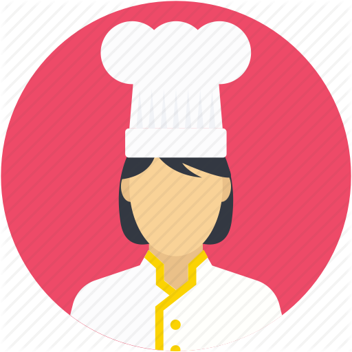 512x512 Cooker, Cuisiner, Culinary, Female Chef, Woman Chef Icon