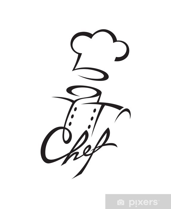 573x700 Chef Icon Sticker