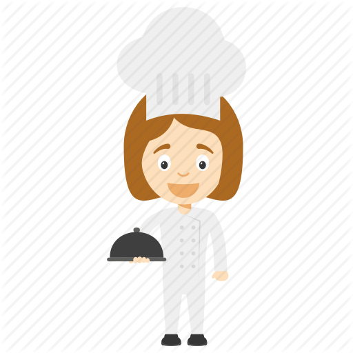 512x512 Cartoon Chef, Cartoon Girl Chef, Child Chef, Child Girl Chef, Kid