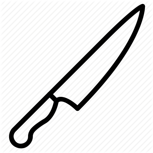 512x512 Blade, Chef Knife, Cooking, Cut, Kitchen, Knife, Yumminky Icon