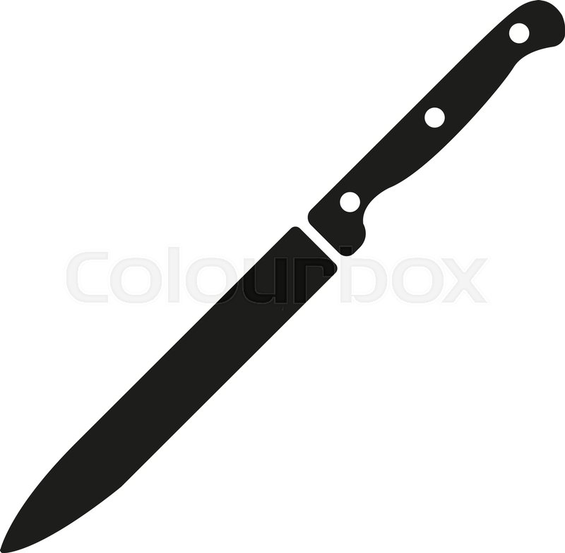 800x784 The Knife For Meat Icon Knife And Stock Vector Colourbox