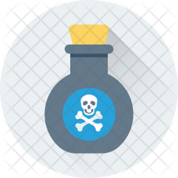 256x256 Chemical Icon Of Flat Style