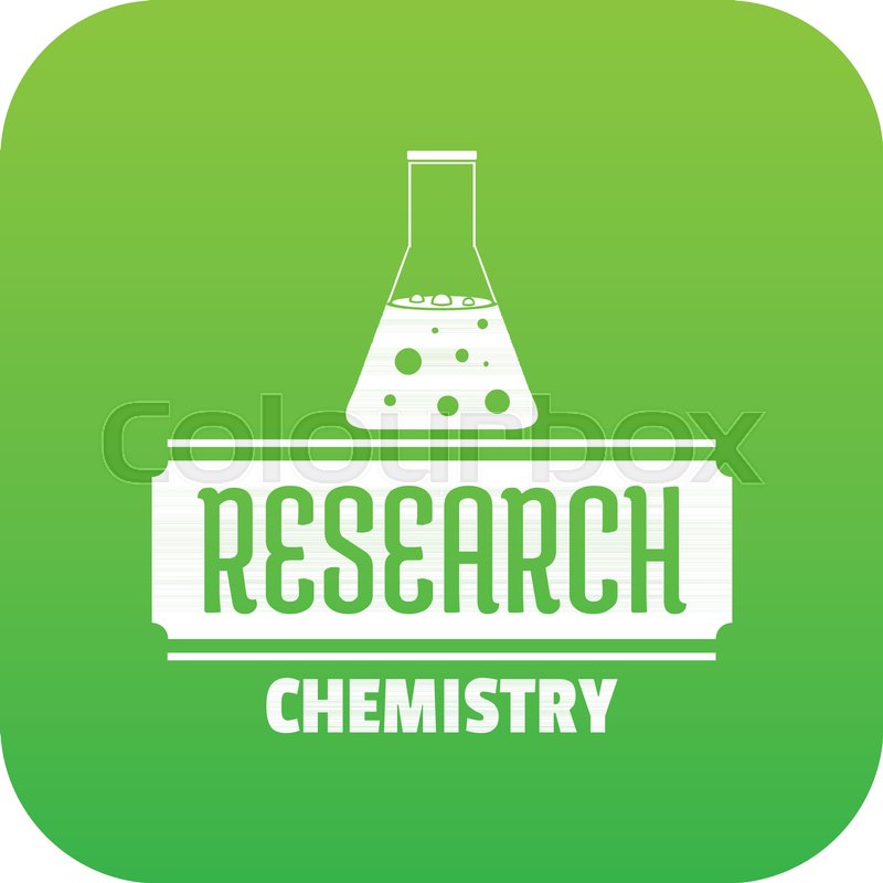 800x800 Research Chemical Icon Green Vector Stock Vector Colourbox