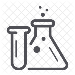 256x256 Chemistry Icon Of Line Style