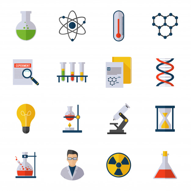 626x626 Chemistry Icon Flat Vector Free Download