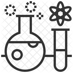 256x256 Chemistry Icon Of Line Style