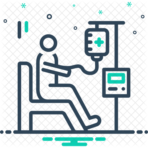 Chemo Icon Of Line Style 512x512 Chemo Icon Of Line Style