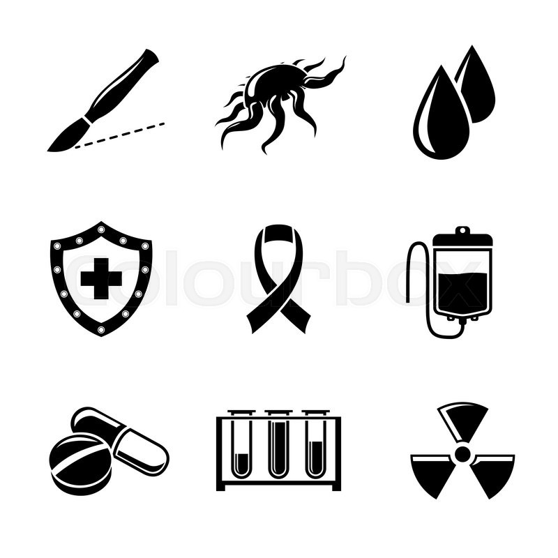 800x800 Set Of Cancer Icons