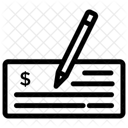 256x256 Cheque Icon Of Line Style