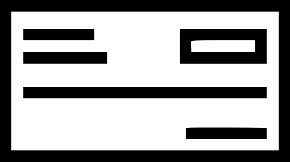 980x548 Cheque Png Icon Free Download