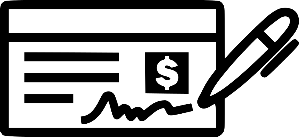 980x452 Cheque Png Icon Free Download