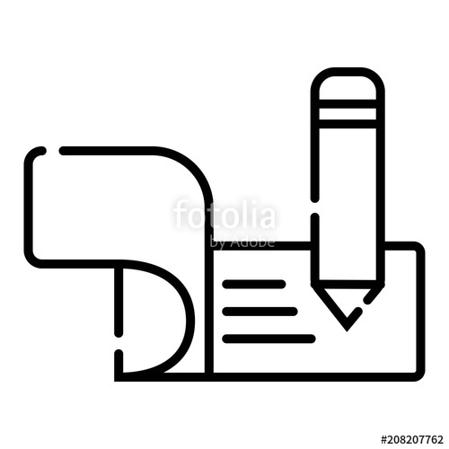 500x500 Cheque Icon Bank And Finance, Pay Symbol Stock Image And Royalty