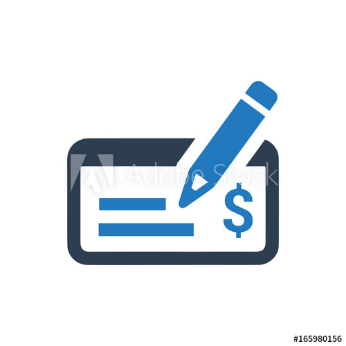 500x500 Writing Cheque Icon