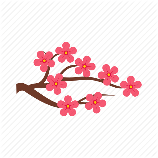 512x512 Blossom, Branch, Cherry, Flower, Petal, Sakura, Spring Icon